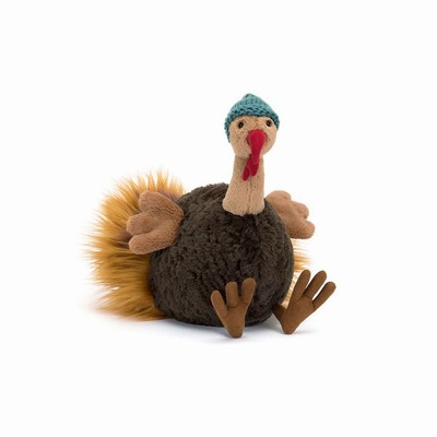 Jellycat Theo Turkey Pájaros | XIFE-92175